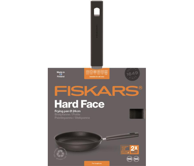FISKARS Patelnia 24 cm HARD FACE (1052222) - 1379417 - zdjęcie 3